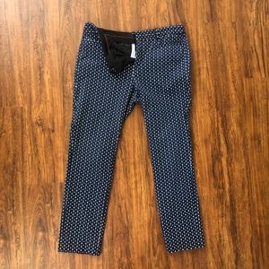 Banana Republic Cropped Blue Pant